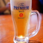 や台や - 半額　生ビール