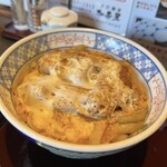 Teuchi Soba Kazuya - ランチのカツ丼
