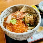 荒磯料理 くまのや - 特製荒磯丼3400円