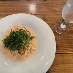 大手町イタリア酒場 ＆STAGIONE！ - 明太子と大葉のクリームパスタ