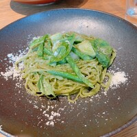 AWkitchen figlia 渋谷スクランブルスクエア - 北海道　尾藤さんのじゃが芋とインゲンのジェノベーゼ