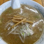 かつ平 - 食べるのに専念で、麺を見せる時間がないので、すまん