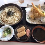 くまもと中央カントリークラブ - 天ざる蕎麦定食