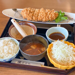 やわらかとんかつ 幸せや - 厚切りロースかつ☆