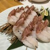 Sakebiyori Enishiya - 蟹刺し（4人前）。2本は蟹酢で、2本はしゃぶしゃぶで。