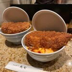 とんかつ 丸七 赤羽店 - カツ丼　特上リブロース