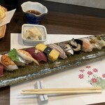 寿し肴和志 - 上寿司15貫　3,200円