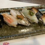 寿し肴和志 - 上寿司15貫　3,200円　の（右半分）