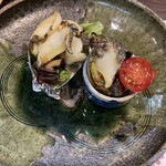 寿し肴和志 - 鮑バター　2,980円　肝付き❗️