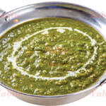 spinach keema curry