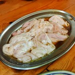 全力！！ソーセージ！ - 魚沼ホルモンの白です