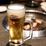 Yakiniku Shusai Miki En - ビールがうまい