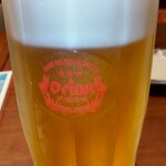 沖縄料理 あだん - 生ビール（オリオン）