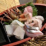 北海道さかな一途 直営魚問屋 - 「刺身盛り合わせ」