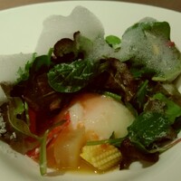 フレンチレストラン にき亭 そごう横浜店 - 中には野菜温玉が入ってます。混ぜて頂きました。