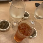 せろり。 - 日本酒がワイングラスで