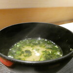 すし玲 - 味噌汁