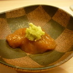 金城 - ☆梅肉と山葵が良いアテ具合に☆