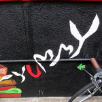 バーガリオン - 店先もお洒落。