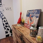 バーガリオン - 遊び心ありすぎの店内。