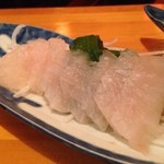 鳥昌 - カワハギ刺し