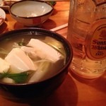 鳥昌 - 〆にハイボール