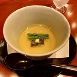 霞町 やまがみ - 鼈の茶碗蒸し