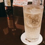 BAR 鶴亀 - ウイスキーソーダ