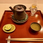 霞町 やまがみ - 松茸の土瓶蒸し