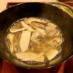 霞町 やまがみ - 松茸と熊肉の煮麺