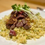 洋食 おがた - ビーフ焼めし（ハーフ）