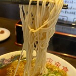 来来亭 - 麺硬めオーダーも並と変わらず茹ですぎ