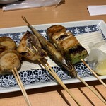 海鮮炙り屋 いぶき地 - 魚串４種