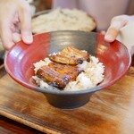 箱根乃庵 - 大盛りのうな丼