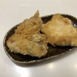 うどん 丸香 - かしわ天（2ピース）税込340円