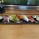 鮨 笹元 - 地魚の握り寿し