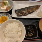 目利きの銀次 - 焼鯖定食（880円）