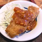 さくら本店 - (ﾗﾝﾁ)さくら定食 小鉢：串かつミートソース　2023.9.12
