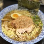 鶏パイタン らーめん武蔵 - 辛辛煮干しラーメン850円