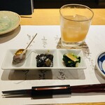 旬菜旬魚 お造りの山葵 - 