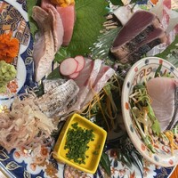 対馬のどぐろとイカ活き造り 博多 魚蔵 都ホテル店 - 