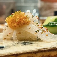 天寿し 京町店 - あかいか
                    とびっこの卵、ゴマ