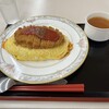 レストラン あさお - 料理写真:オムライスカツ