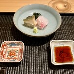 豪龍久保 - 鯛 鮑 造り