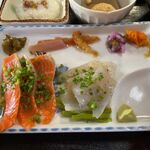 いろり　じねん - おまかせ定食1400円のメイン