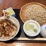 ソバキチ - 天丼セット