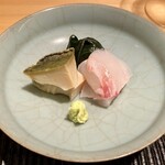 豪龍久保 - 鯛 鮑 造り