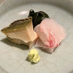 豪龍久保 - 鯛 鮑 造り