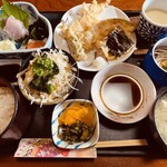 菜の香 - 料理写真:お昼のサービス定食(A)＝1100円