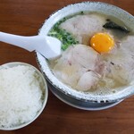 幸陽閣 - 卵入り750円＋御飯小120円